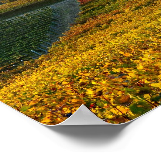 Poster Langhe heuvels (Hoek)