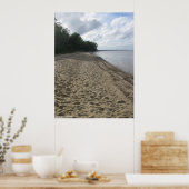 poster "Langs het strand" (Keuken)