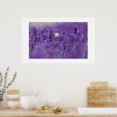 Poster Lavender Field (Keuken)