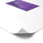Poster Lavender Field (Hoek)