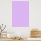 Poster lavender Kleur (Keuken)
