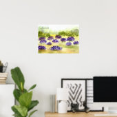 Poster lavender Planten (Thuiskantoor)