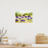Poster lavender Planten (Keuken)