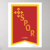 Poster Lazio Italië (Voorkant)