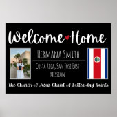 Poster LDS Missionaris Homecoming Welkom Home Sign (Voorkant)