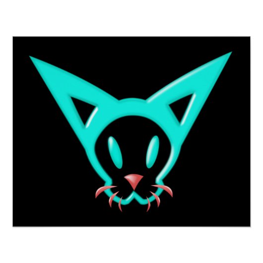 Poster Le Chat Tcha (Voorkant)