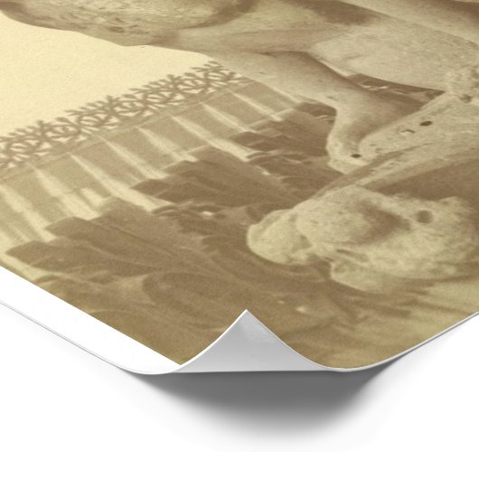 Poster Leaning Gargoyles (Hoek)