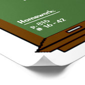 Poster leerlinge-krijt (Hoek)