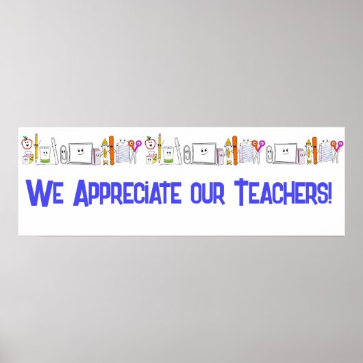 Poster Leerlingenwaardering (Voorkant)