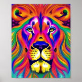 poster leeuw (Voorkant)