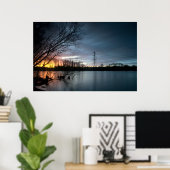 Poster Leighton Buzzard Winter Sunrise (7797) (Thuiskantoor)