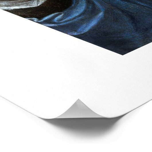 POSTER : LEONARDO DA VINCI : SALVATOR MUNDI (Hoek)