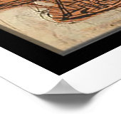 Poster Leonardo Davinci (Hoek)