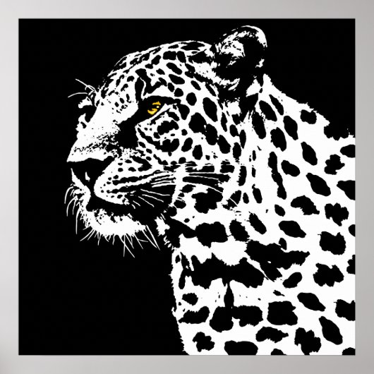 Poster leopard (Voorkant)