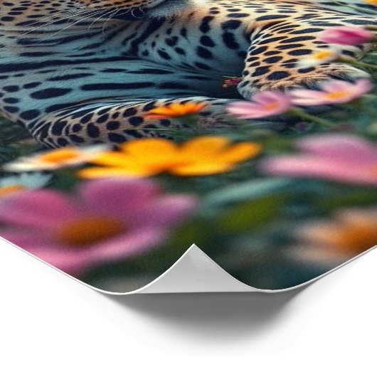 Poster leopard (Hoek)