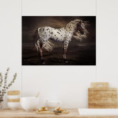 Poster Leopard Appaloosa (Keuken)