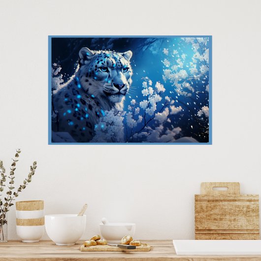 Poster Leopard's Roar (Keuken)