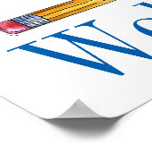 Poster leraar (Hoek)