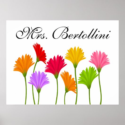 Poster leraar (Voorkant)