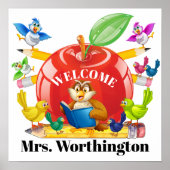 Poster leraar (Voorkant)