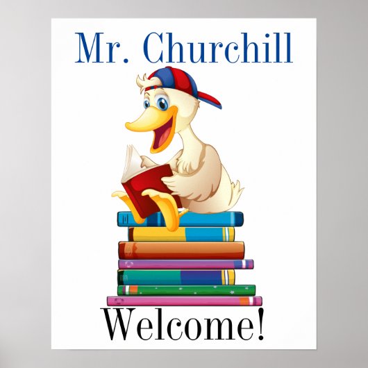 Poster leraar - SRF (Voorkant)