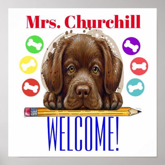 Poster leraar - SRF (Voorkant)