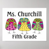 Poster leraar - SRF (Voorkant)