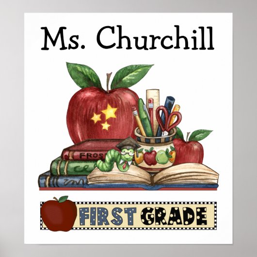 Poster leraar - SRF (Voorkant)