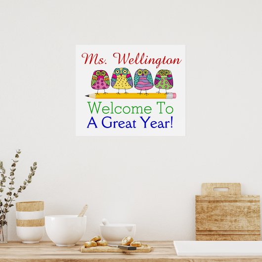 Poster leraar - SRF (Keuken)