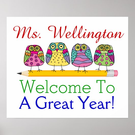 Poster leraar - SRF (Voorkant)