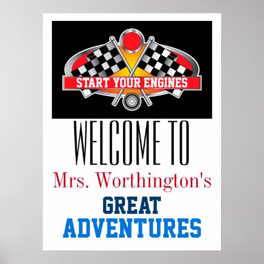 Poster leraar - SRF (Voorkant)