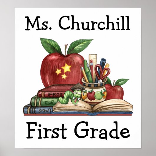 Poster leraar - SRF (Voorkant)