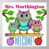 Poster leraar - SRF (Voorkant)