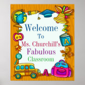 Poster leraar - SRF (Voorkant)