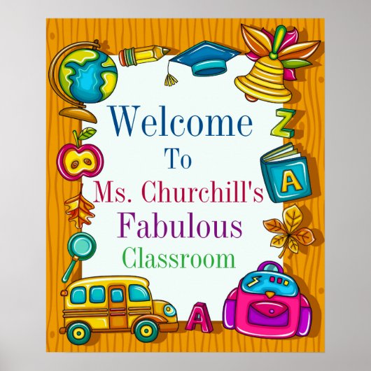 Poster leraar - SRF (Voorkant)