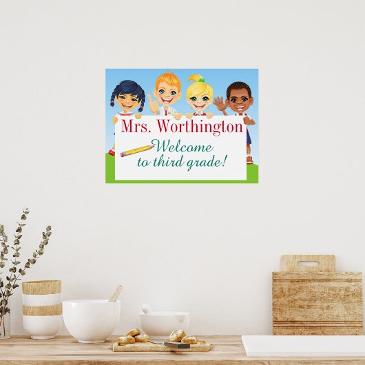 Poster leraar - SRF (Keuken)