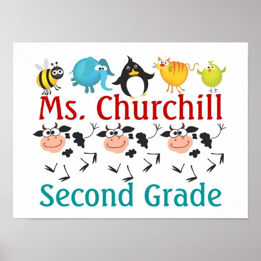 Poster leraar - SRF (Voorkant)