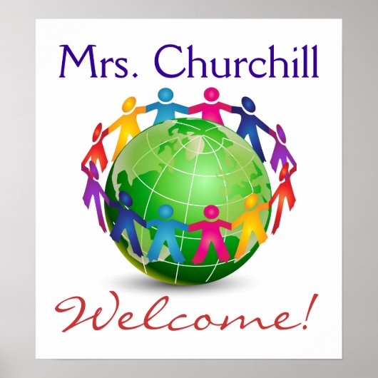 Poster leraar - SRF (Voorkant)