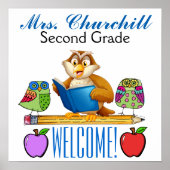 Poster leraar - SRF (Voorkant)