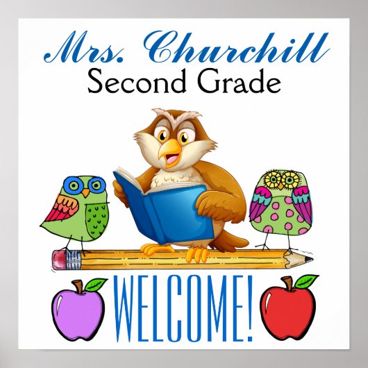 Poster leraar - SRF (Voorkant)