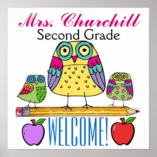 Poster leraar - SRF (Voorkant)