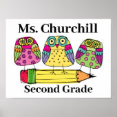 Poster leraar - SRF (Voorkant)