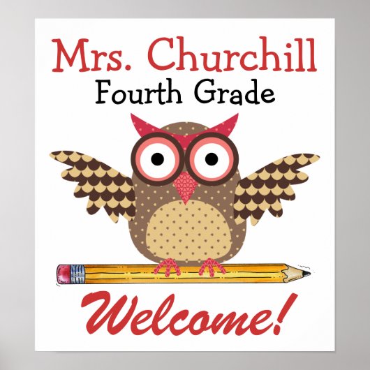 Poster leraar - SRF (Voorkant)