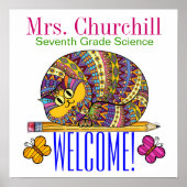 Poster leraar - SRF (Voorkant)