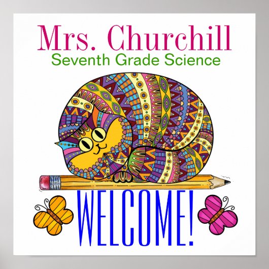 Poster leraar - SRF (Voorkant)