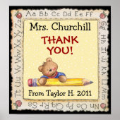 Poster leraar - SRF (Voorkant)