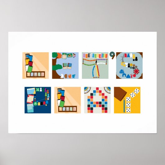 poster "Let s Play"-spelregel (Voorkant)