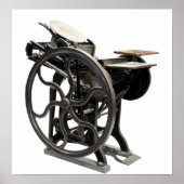 poster letterdrukapparaat (Voorkant)