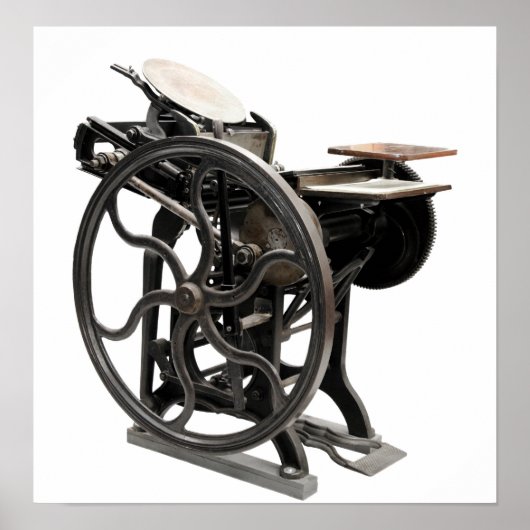 poster letterdrukapparaat (Voorkant)