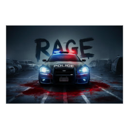 Poster Lettertype Rage 05